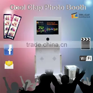 Hot Selling Touch Screen 3D Photo Cabin For Wedding Party Events thumbnail-1