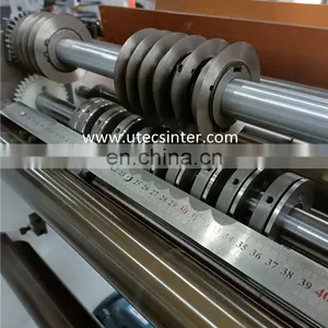 UTS450 Automatic Self-Adhesive Paper Sticker Label Cutting Sitting Rewinding Machine thumbnail-3