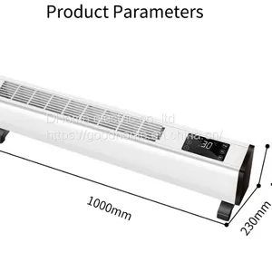 New Mobile Kickline Heater Heater Electric Heating Electric Heating Mobile Floor Heating Convection Heater（Wechat:13510231336） thumbnail-1