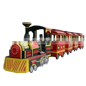 Commercial Electric Ride on Train Battery Tourist Train for Mall thumbnail-5