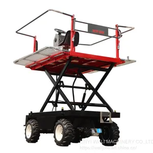 Garden Hydraulic Scissor Lift Electric Work Platform thumbnail-4