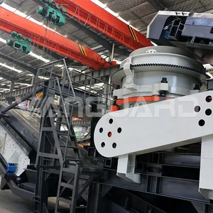 Factory Price Mobile Cone Crusher Aggregate Stone Rock Lime Crushing Plant thumbnail-3