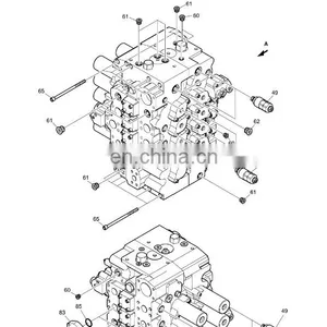 K1005095A 400915-00874 DX420LC DX420LCA Main Control Valve thumbnail-1