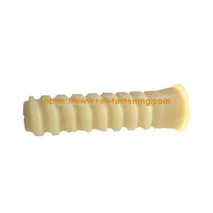 Railroad Plastic Dowel Supplier PA6/PA66/ HDPE thumbnail-1