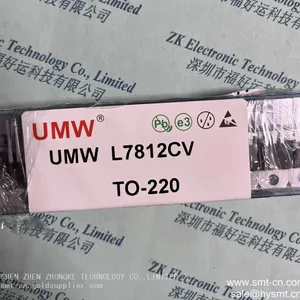 UMW L7812CV TO-220 Linear Regulator IC VOLTAGE REGULATOR 7812 thumbnail-1