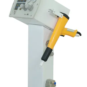 HXC-310 Durable Powder Cartridge Vacuum Adsorption Coating Electrostatic Metal Spraying Machine With Roller thumbnail-4