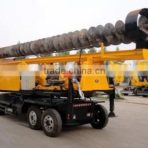 Most Popular Piling Rig ,Three-walking Ways, HF-360 Auger Concrete Hole Drilling Machine thumbnail-2