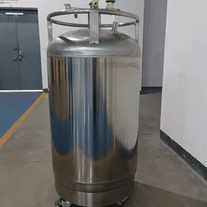 Self Pressurized Tank YDZ-200 High-quality Laboratory Stainless Steel Liquid Nitrogen Tank thumbnail-5