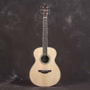6 Strings Folk Guitar Manufacturer 38inch Acoustic Guitar OEM Factory OTIS Guitar 385L Supplier thumbnail-2