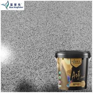 Chinese Blue Kingfisher Epoxy Floor Paint Factory， Apply for Civil Decoration and Can be Customized thumbnail-1