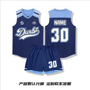 Wholesale Custom Mens Women Children Basketball Shirts Sublimation Basketball Uniforms Professional Throwback Jersey Breathable Sports Set thumbnail-2