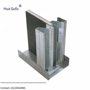 High-sound-insulation Walls for Hospitals, Integrated Silent Partitions 84 for Hotels, Prefabricated Keels 112 thumbnail-5