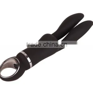 Pocket Mini Cute Black Rabbit Have Double Motor Vibration on the Rabbit Ears Sex Vibrator Penis Massager Sex Toys thumbnail-3