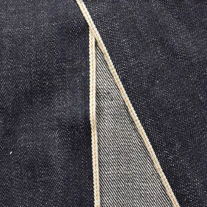 15.4oz Hairy New Men Women’s Raw Selvedge Denim Fabric Wholesale Salvedge Jeans Cloth Manufacturers WF323 thumbnail-1