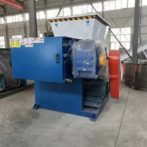 Plastic Bottle Lump Hard Plastic Crusher Machine Grinder Single Shaft Shredder Plastic One Shaft ShredderPlastic Single Shaft Shredder thumbnail-3