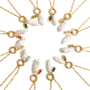 Quick Sampling Available Stainless Steel Necklace 18K Gold PVD Coated thumbnail-2