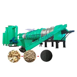 Continuously Carbonation Furnace Oven Coconut Activated Carbon Carbonization Oven EPC thumbnail-1