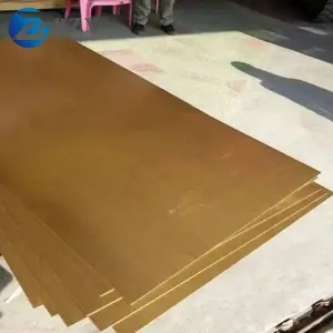 Copper Plate Sheet Pure Electrolytic Copper C10100 C10200 C10300 Copper Sheets 99.99% Manufacturer thumbnail-1
