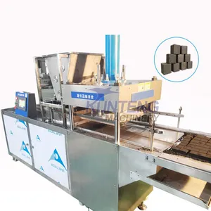 Charcoal Makibg Machine From Coconut Shell Coconut Shell Charcoal Cube Briquette Making Machine EPC thumbnail-1