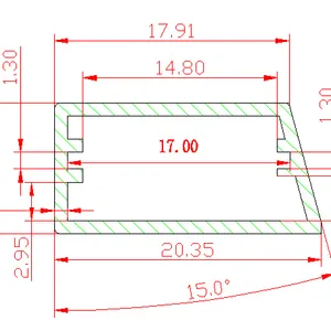 Infrared Filter Strip.Plastic Extrusion Products.Specialized Plastic PC Extrusion.Plastic PC Category. thumbnail-2