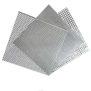 Stainless Steel Perforated Punched Plate for Industrial Use With Cutting Welding Bending Services thumbnail-4
