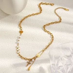 Custom 316L Stainless Steel Pendant Manufacturer - 18K Vacuum PVD Plated Necklace Chain Low MOQ Factory Price thumbnail-5