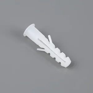China Manufacturer Rawl Plugs PE Material for Brick Wall Easy Installation 8mm Diameter Full Sizes Available thumbnail-4