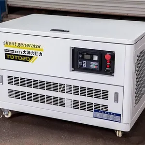 Daze Power 15kw Four-cylinder Water-cooled Gasoline Generator for Rural Health Centers thumbnail-4