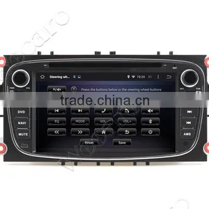 Wecaro WC-FU7608 Android 4.4.4 Dvd Gps 2 Din for Ford Mondeo Car Radio cd Player 2007 - 2010 Bluetooth thumbnail-3