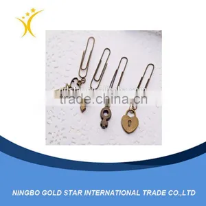 New Style Custom Magnetic Metal Clip Bookmarks thumbnail-1