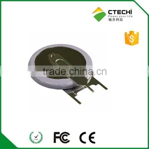 Rechargeable 3V Coin Cell ML2032 With Solder Tabs thumbnail-3