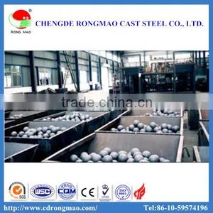 Large Size Ore Dressing Low Chrome 120mm Grinding Steel Ball thumbnail-5
