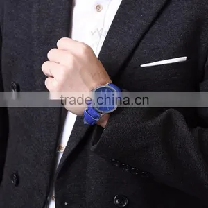 Custom Design Your Own Watch, Fashion Blue Quartz Watch Quality Choice Most Popular thumbnail-5