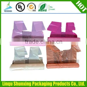 Drawstring Garbage Bag Manufacturing Trash Bag on Roll / China HDPE Garbage Bag thumbnail-2