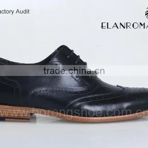 2016 Men Dress Leather Sole Shoes Brogues Shoes China Shoe Manufacturer thumbnail-3