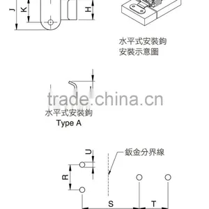 For Cabinet and Control Panel Stainless Steel Compression Catch Clips thumbnail-3