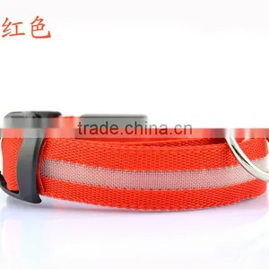Pet LED Dog Collar LED Flashing Glow LED Dog Cat Collar thumbnail-6