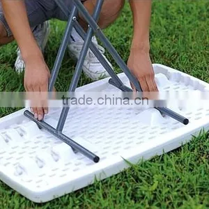 Cheap Height Adjustable Plastic Folding Table thumbnail-3