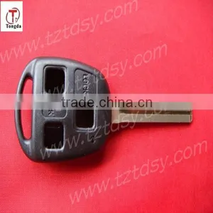 TD Auto Key Shell 2 Button Remote Key Casing With Long Blade for Toyota thumbnail-1