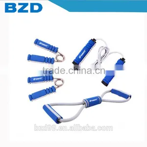 OEM/ODM Indoor/ Outdoor Hand Tool Sports Chest Expander/ Jump Rope/Hand Grips Fitness Equipment Set thumbnail-1