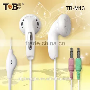 2015 Stereo Cheap Earphones With Speaker for Mobile Phone/computer With Mic thumbnail-2
