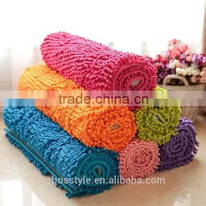 Customized & Wholesale White Shag Rug for Bathroom thumbnail-2