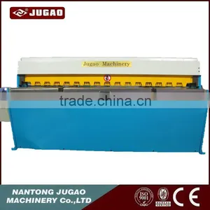 QC12Y CNC Hydraulic Swing Beam Shear Machine , Stainless Steel Cutting Machine thumbnail-1