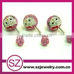 SBP0027 Stainless Steel Hello Kitty Body Piercing Jewelry thumbnail-1