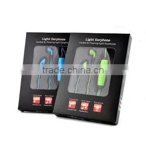 Cheap LED Light Earphones With Mic LED Earphones For Mobile Phone Mp3 Player thumbnail-6