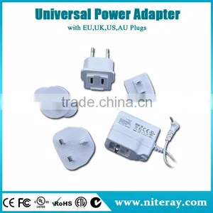 Travel Adapter Plug With EU, UK, Au, Us All in 1 Plug Adapter thumbnail-1