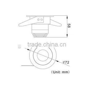 Ra90 Led Recessed Lighting Fixture 8W/10W thumbnail-5