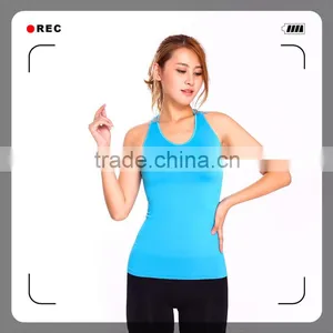 2016 New Design Seamless Wholesale Women Camisole With Lace on Back-neck thumbnail-4
