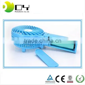 Rechargeable Fans Handheld Mini Fan Battery Operated Electric Personal Fans With Foldable Fans Hand Bar Desktop Fan Hand Fans thumbnail-5