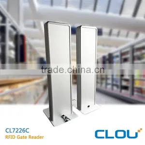 For Supermarket Access Control Gate With RFID Reader Antenna Built in thumbnail-1